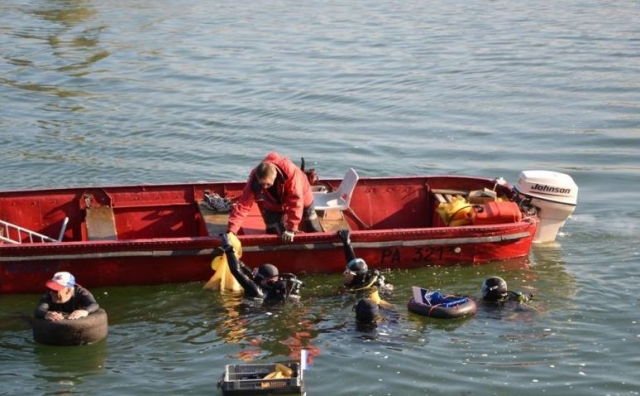  Limpieza del estanque de Cergy 